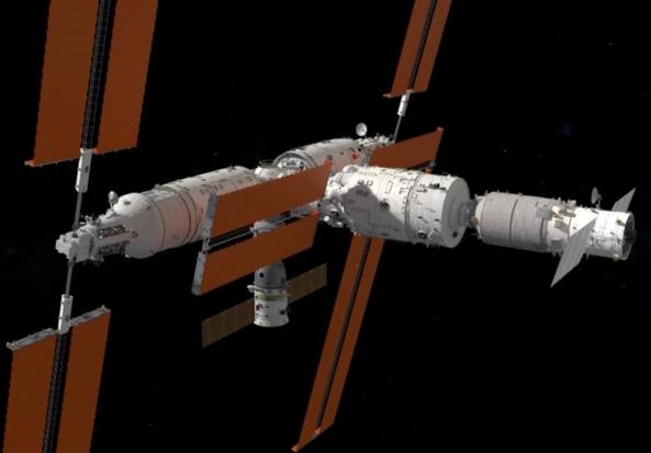 中國天舟六號貨運飛船成功對接空間站天和核心艙
